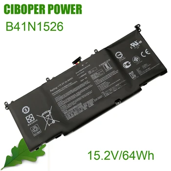 CP Истински Нова Батерия за лаптоп B41N1526 15,2 V 64Wh 4110mAh за ROG Strix GL502 GL502VM S5VS FX502VM GL502VT S5VM S5 S5VT6700