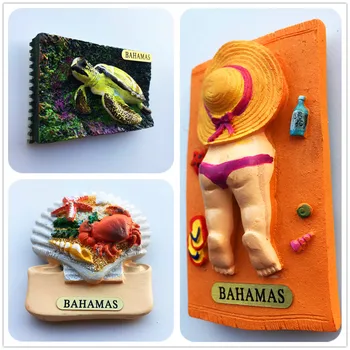 Бахамските Острови Белгия Австралия Австрия 3D Магнити За Хладилник Туристически Сувенир Колекция Магнитни Стикери За Хладилник Подарък Ръчна изработка