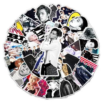 10/50 бр. Сладък Kpop GD Суперзвезда Идол BIGBANG Етикети за Scrapbooking за Корейската Звезда Декоративни Стикери САМ фото Албуми