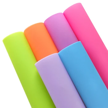 Обикновен Цвят Желе Изкуствена Кожа PVC Дизайнерски Кърпа, за дамска Чанта със собствените си ръце/Калъф за телефон PendantGolf Материал чанти 20*120 cm