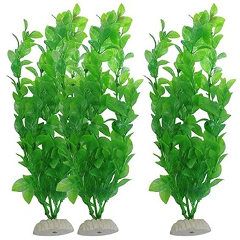 ГОРЕЩИ Изкуствени Зелени Водорасли Живи Водни Растения Пластмасови Украси за Аквариум за Аквариум