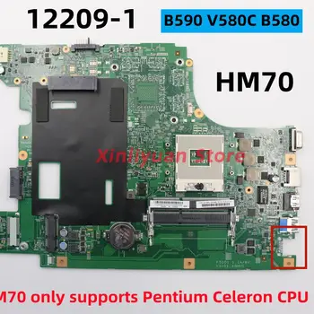 Лаптоп Lenovo Ideapad B590 12209-1 дънна Платка HM70 Поддържа само процесор Pentium Celeron 1 * USB DDR3 Тест ОК
