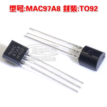 Нов симисторный вход за транзистор на изхода MAC97A8 TO-92 600V 0.6 A 97A8 to92