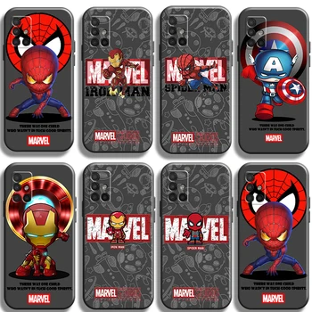 Калъфи за телефони с герои от комикси на Marvel за Samsung A51 5G A31 A72 A21S A52 A71 A42 5G A22 4G A22 5G A20 A32 5G A11 Смартфон