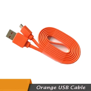 за JBL Charge 3 + Flip3 Flip2 Bluetooth Високоговорител Orange USB Зарядно Устройство Кабел Кабел Юфка Линия Кабел за зареждане