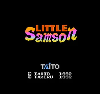 Little Samson Region Free 8-Битова Игра Карта За 72-Контакт плеър, видео игри