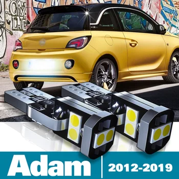 2 бр. Led Лампа Регистрационен номер За Opel Adam Аксесоари 2012 2013 2014 2015 2016 2017 2018 2019