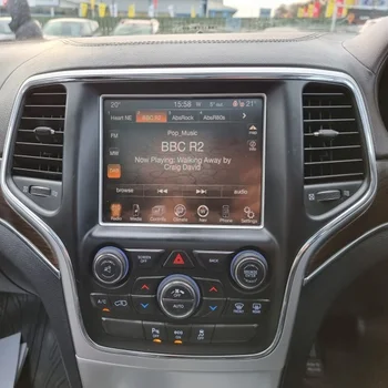 128 GB 2DIN Стерео Android Авто Автомагнитола За Jeep Grand Cherokee 2014-2020 Автомобилен Мултимедиен Плейър GPS Навигация Carplay WIFI 4G