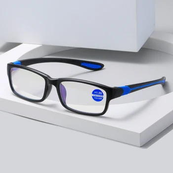Seemfly TR90 Очила За четене, За Мъже, За Жени, Спортни Анти Синя Светлина Очила за Далекогледство Компютърни Очила с Диоптриями от + 1.0 до + 4,0