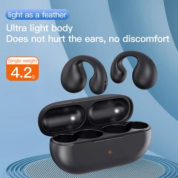 Обица Безжична Bluetooth1:1 Копие За Ambie Sound слушалки Слушалки С Костна Проводимост Слушалки Auriculares Слушалки TWS Спортни Слушалки