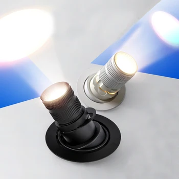 Модерен-Вградени Led Лампа С Регулируем Фокус Таван Точка Осветление В Магазин За Дрехи За Дома В Магазин За Дрехи Творчески Увеличение-Вградени Лампа