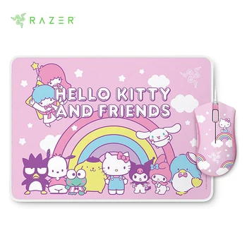 Комплект подложки за мишка Razer DeathAdder Essential Goliathus Hello Kitty и Приятели Лимитированная серия