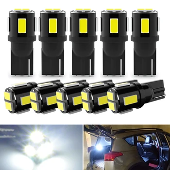 10x W5W LED T10 LED Осветление на вътрешността на Колата За Volvo XC60 XC90 S60, V70, S80 S40 V40 V50 XC70 V60 C30 850 C70 XC 60 светодиода за автомобил 12