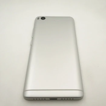 Метална Задната част на Кутията на Батерията За Xiaomi Mi 5S Mi5S Делото Задната Врата Калъф Бутони за Регулиране на силата на Звука, Захранване + Обектив на Камерата