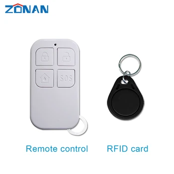 ZONAN R10 + RFID Висококачествено Безжично Дистанционно Управление RFID Карта Smartlife За Домашна алармена Цена на Едро