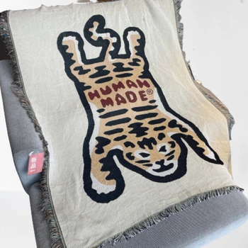 направени от човек Мультяшное японското тенденция Одеяло хол гоблен автомобил ежедневното одеяло модно одеяло Тигровое одеяло