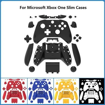 Пълен Комплект За Смяна На Корпуса Писалка За Xbox One S Тънки Безжични Контролери Седалките Многоцветен Корпус Корпус За Ремонт Xbox One S