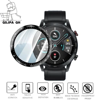 Леко Фибростъкло За Huawei Watch GT 2 E GT2 Honor Magic 2 46 мм GT2E GT2 Pro Извити Меки Влакна Smartwatch Защита на цял екран