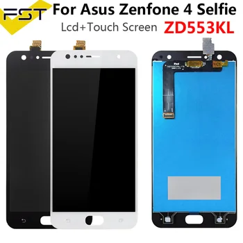 За Asus Zenfone 4 Selfie ZD553KL ZB553KL X00LD LCD Дисплей + Тъч екран Дигитайзер В Събирането на Резервни Части + Инструменти За ASUS ZD553KL