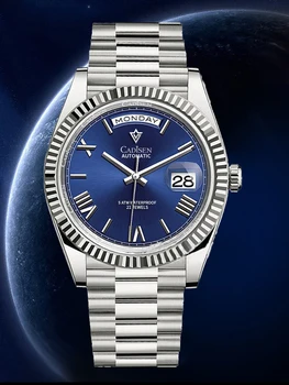 2022 Нов ДИЗАЙН Tourbillon CADISEN Мъжки Часовник Механичен Часовник За Мъже Автоматични Часовници за Мъже на най-Добрите Маркови Луксозни Ръчни Часовници за Мъже