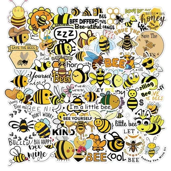 50 БР. Вдъхновяващи Етикети с Графити под формата на Пчелите, Класически Детски Играчки 