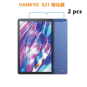 2 бр. Плоча, изработени от Закалено Стъкло на Защитно покритие на Екрана, за да VANKYO S21 S20 S30 S7 S8 Z4 Z10 p31 Пълно Покритие на Екрана