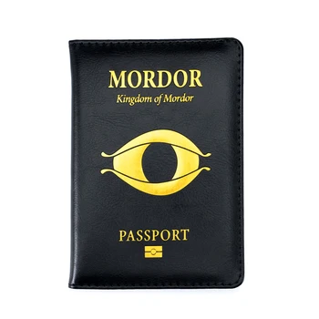 Средиземье Сянка Мордора Корици за Паспорти Аксесоари за Пътуване Семейни Подаръци Притежател на Паспорт