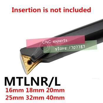1 бр. S16Q-MTLNR16 S18Q-MTLNR16 S20R-MTLNR16 S25S-MTLNR16 S32T-MTLNR16 S40T-MTLNR16 MTLNL16 16 mm-40 mm инструменти за Струговане с ЦПУ