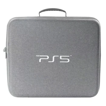 Пътна Чанта За Съхранение на Конзолата PS5, Защитно Луксозна Чанта, Чанта С Регулираща се Дръжка За PlayStation 5, Пътна Чанта За Носене PS5
