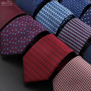 Класически Вратовръзки на Точки За Мъже, Ежедневни Костюми, Вратовръзки Gravatas, Червени, Сини, Мъжки 8 см, Вратовръзки За Бизнес Сватбената риза, Рокля, Вратовръзка