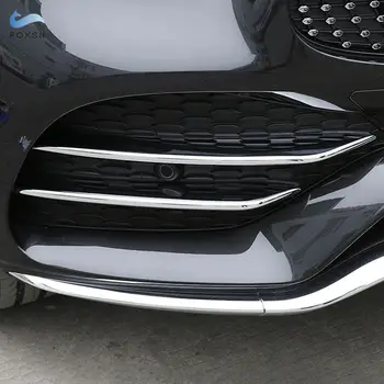 ABS Хромирани авто Аксесоари Ленти на Предните фарове за мъгла Фарове, Решетка на входящия Въздух Накладки За Mercedes Benz GLC Class X253 2020
