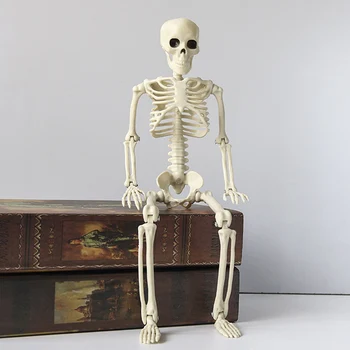 Костите на Човешкия Череп Хелоуин Духове Къща Моделиране на Цялото Тяло Скелет Декорация на Дома, на Празнична Украса за Външен Двор и Градина