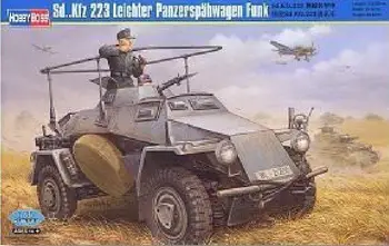 Hobbyboss 82443 1/35 Мащаб Немски Sd.Kfz 223 Funk Монтажен комплект