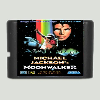 16-Битова игрална карта Moonwalker на Майкъл Джексън за Sega Mega Drive и Sega Genesis