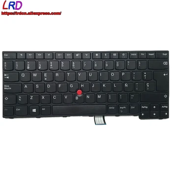 Новата клавиатура ES Latin Spanish за лаптоп Lenovo Thinkpad E470 E470C E475