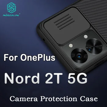 За OnePlus Nord 2T Калъф NILLKIN CamShield Слайд Камера на Защита на личния живот под формата На Миди Мат Калъфи За 1 + One Plus Nord 2T 5G Калъф