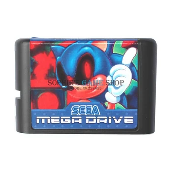 Призрачен Звук Слот Касета най-Новата 16-битова Игрална карта За Sega Mega Drive / Genesis System
