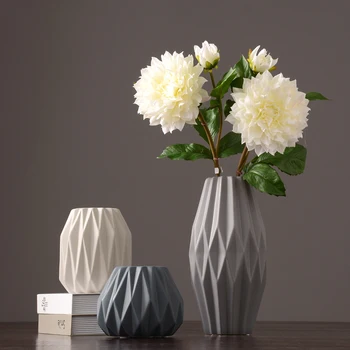Кръгла и квадратна бетонова сеялка силиконова форма на глинена занаят украса домашен офис саксийни сукуленти циментова ваза силиконови форми