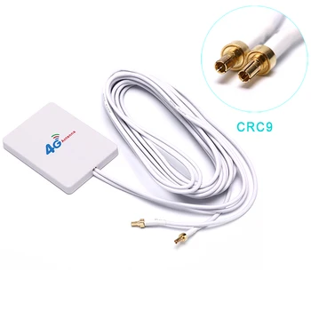 10 ФУТА кабел 4G LTE Антена Външна Антена за Маршрутизатор и Модем Антена TS9/CRC9/SMA Комплект