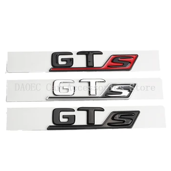 Колата 3D ABS GTS Лого, Етикети и Стикери За Mercedes Benz C63 AMG E63 CLS63 GLC63 G63 Багажника на Колата Букви Емблемата на Иконата на Етикети За Подреждане