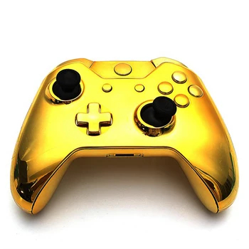 За Xbox One корпус дръжки с пълен комплект златен хром за корпуса на игровия контролер