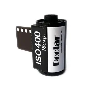 12/18 Ролка Черно-бял Негативен Филм за камера с 35 мм Камера 135 Черно-Бял Филм ISO 400 един старт на Практическата филм Комплекти За фото студио