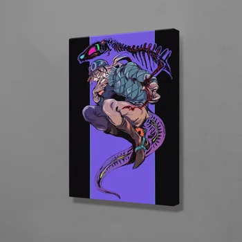 Диего Брандо JOJO Част 7 Стоманена Топка Run SBR Стени Книга За Изкуството на Платното за Украса плакат щампи за дневна спалня декор Живопис