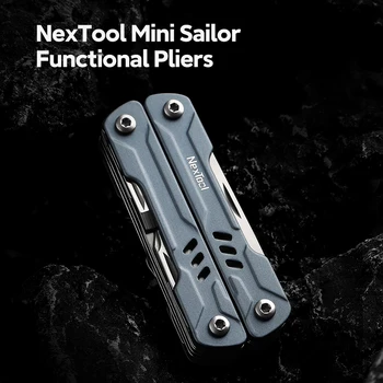 NexTool Mini Моряк 11-В-1 Мултифункционални Инструменти, Клещи, Ножица за извличане на карти Жени Отвертка, Ножица, Нож за отваряне на бутилки