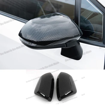 Капакът на Огледалото за Обратно виждане, изработени от въглеродни влакна, Хром Стайлинг за Toyota Corolla E210 2019 2020 2021, Аксесоари, Комплект Автозащиты 2022