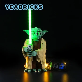 YEABRICKS Led Лампа Комплект за 75255 Набор от градивни блокове (не включва модел) Тухли Играчки за Деца