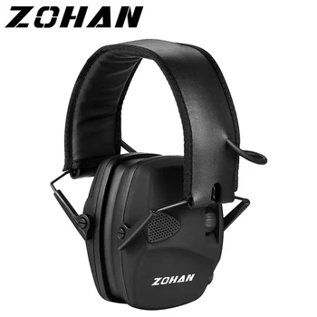 ZOHAN Електронна Стрелба Защита на Ушите Звукоусиление Противошумен Слушалки Професионална Лов Защита на Ушите Спорт На Открито