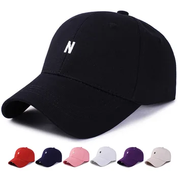 Лятна бейзболна шапка унисекс, градинска модерна бейзболна шапка с бродерия на букви, мъжки и дамски бейзболна шапка в стил хип-хоп, градинска шапка от слънцето, Регулируем магистрала a57