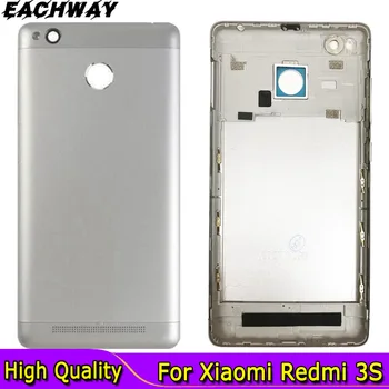 Нов За Xiaomi Redmi 3S Капак на отделението за батерията За Redmi 3s Задната врата Делото Замяна За Xiaomi Redmi 3s Redmi3s Капак на Отделението за батерията