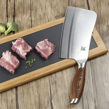 BIGSUNNY Тежкотоварни Висококачествен Мясницкий Нож за Рязане на кости от Неръждаема Стомана 9Cr18Mov Различни цели за Дома за готвене, 7 